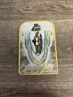 Vtg Massachusetts    mass     State Seal Minuteman Black Gold Embroidered Patch