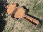 Vintage Antique Rare Guitar Case 1880-1920 Handmade Solid Wood Coffin Martin Str