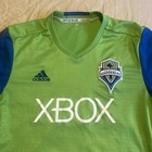 Adidas Seattle Sounders 2016 Home Green Soccer Jersey Size Large Mls Climacool