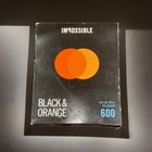 Rare Impossible Project Duochrome Orange   Black 600 Polaroid Film Fridge Stored