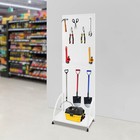 Pegboard Display Stand Retail Display Stand W  Hooks Craft Fair Display Rack New