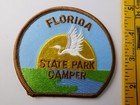 Florida State Park  Camper Vintage Patch Hat Vest Badge  Souvenir Everglades