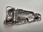 Vintage Bergamot Brass Works K-39 1002 Locomotive Steam Engine Belt Buckle 1978