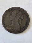 Nova Scotia Canadian Province Queen Victoria 1861 One Cent Au
