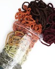 Lotta Loops - 7        Traditional-sized Earthtone Themed Potholder Weaving Loops   