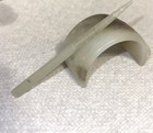 Antique Ancient China Dynasty Nephrite Hetian Jade Carved Hairpin Crown Hair Pin
