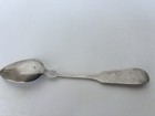 Coin Silver  Spoon 6  Monogrammed  ella  Early American  preston 14g