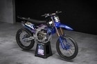 Yamaha Yz250f  24-25  Yz450f  23-25  Graphic Kit Decals  chrome  Silver Shimmer 