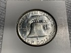 1956-p Franklin Half Dollar Unc 