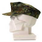 Genuine Original German Army Flecktarn Cap Bw Woodland Camo Military Hat New