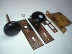 Antique Victorian Era Door Hardware