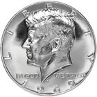1969 S Kennedy Gem Proof Half Dollar Coin 40  Silver Us