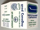 1973-74 Vancouver Canucks National Hockey League Pocket Schedule