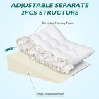 7 5  Bed Wedge Pillow For Acid Reflux  Snoring  Sleep Apnea