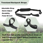 Tree Stand Backpack Straps Universal Treestand Carrying Pack For Deer Hunting Ac