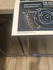 Vtg General Electric Astrosolar Classroom Space Map Poster Roy Scarfo 38 X 29 