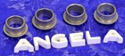 Genuine Fender Usa Vintage  Bass Tuner Bushings  70s New Old Stock Set Of Four