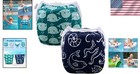 Stylish Waterproof Baby Swim Diaper Set - 0-8  Adjustable For Pool   Beach