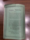 Vintage By Singer  Students Manual Of Machine Sewing April 1938 Guide Book