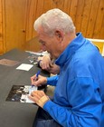 Boston Bruins Ken Hodge Autograph  Photo  1967  Vietnam Photo Auto Coa
