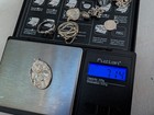 Vtg Sterling Silver Scapular Medal Pendant Sacred Heart Of Jesus Mt Carmel M c 7
