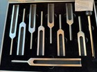 Ppolb Tuning Fork Set Of 9 Solfeggio Tuning Forks For Healing  Sound Therapy