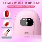 72w Nail Dryer Led Lamp Uv Light Polish Gel Curing Machine Electric Manicure