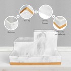 Bathroom Countertop Organizer With Tray  Large Size Toothbrush Holder Organiz   