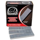 Silverback 1 4oz Grey Steel Adhesive Tape Wheel Weights With Easy Peel Tape