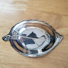 Vintage International Silver Company Rose Leaf Dish 348 Silverplate 9  X  5 5 