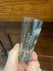 Pre-pro Etched Blue River Bourbon Shot Glass By Dudenhoefer  Milwaukee Wis Wi