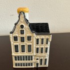 Klm Blue Delft House Bottle By Bols   88 Amsterdam  2008 Empty