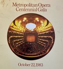 Metropolitan Opera Centennial Gala 1983 Program   Mailer   Ad  Nyc Oct  22 1983