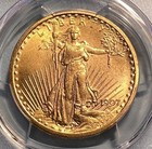 1907  20 Gold Saint Gaudens Double Eagle Pcgs  Ms 64 Exceptional
