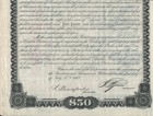 1882 Philadelphia Reading Railroad Company Pa  50 Income Bond Certificate Stock