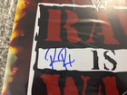 Rick Flair  Roman Reigns  Bayley Wwe Signed 8 x10  Photo W  Coa