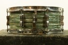 1960s Ludwig 5x14 Oyster Blue Jazz Festival Snare Drum