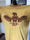 Vintage Factory Artwear Aztec Native American Totem Distressed T Shirt  Sz Xl