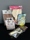 New Mixed Toy Lot Paddle Ball  Sling Shot  Mini Cornhole  Play-doh  Wonder Dough