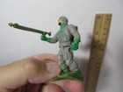 Vintage Mcm 2 blue Plastic Scuba Diver Toy Figure