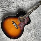 Custom Acoustic Guitar J200 Vintage Sunburst Rosewood Fingerboard Fast Shipping