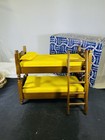 Vintage Concord 1 12 Dollhouse Miniature Bunk Bed With Pillows Model 2673   Box