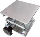 Professional Lab Scissor Lift 8 x8   Durable Stainless Steel  Supports 50kg