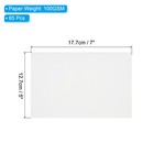 65 Sheets Vellum Paper 5x7 Vellum Paper Printable Translucent Paper 100gsm White