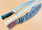 Impact Custom Made Knives New Unused 15  Handcrafted Fixed Blade Knife Sword