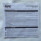 Apc Performance Surgearrest 11-outlet Surge Protector 10ft Cord W  Manual
