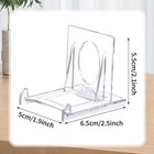 Adjustable Acrylic Plate Stand - Picture Frame Display Holder  Decorative Eas   