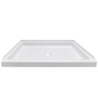 Recpro 24  X 32  Rv Shower Pan With Center Drain   Slip Resistant   Made In Usa