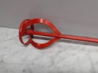 Red Steel Paint Mud Mixer Drill Attachment 16  Stirrer Agitator Tool
