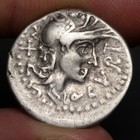 Jupiter Chariot Denarius 116bc Ancient Roman Republic Silver Coin Ahenobarbus